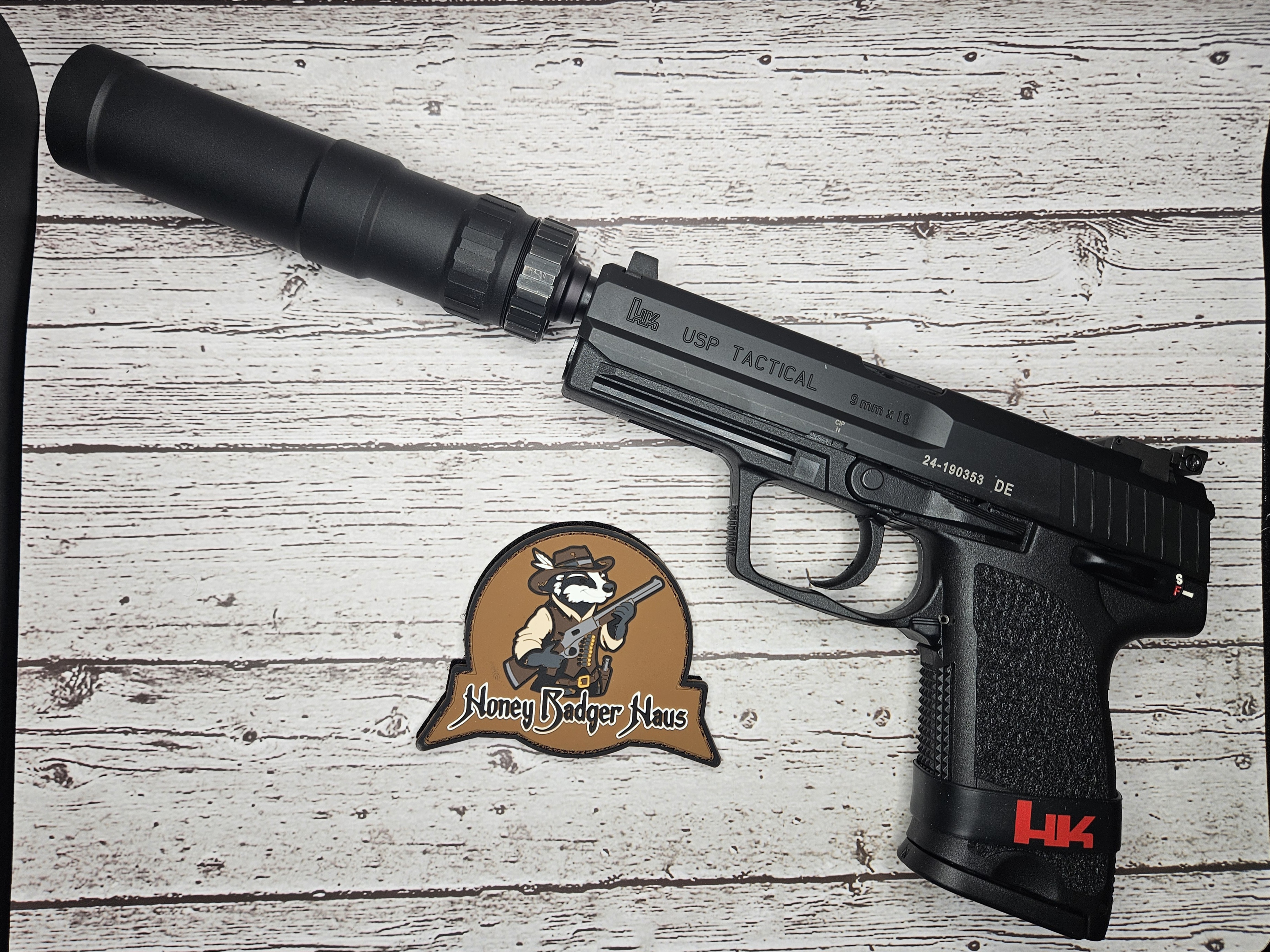 Heckler & Koch USP9 Tactical/Suppressor Package